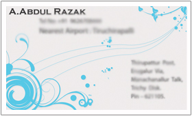 business card